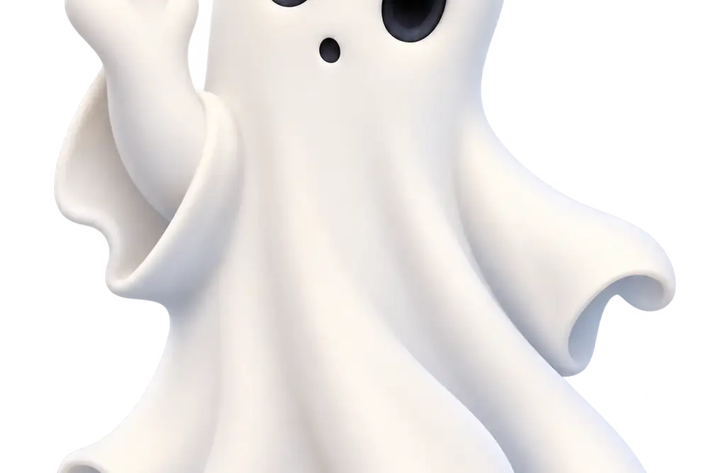 A cut-out figure on a plain background.